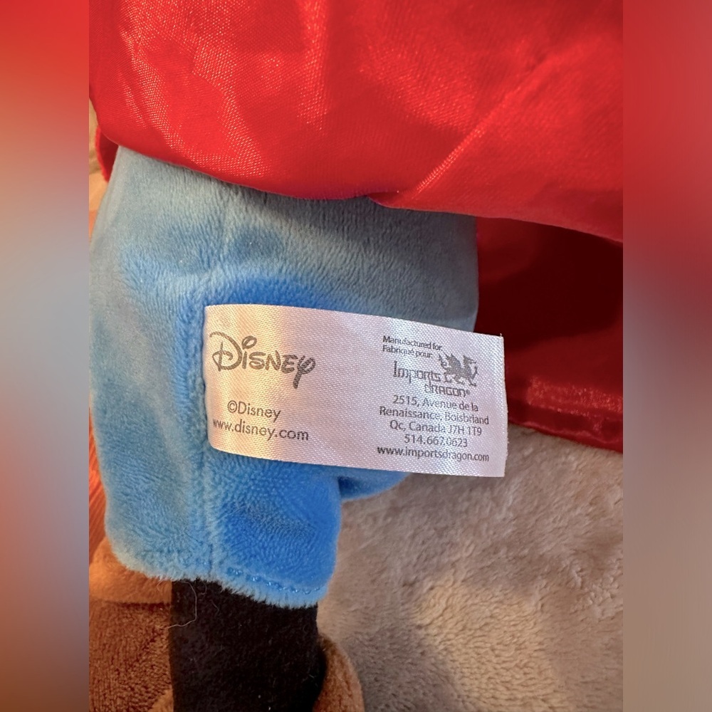 Vintage Disney Mickey Mouse Fantasia Wizard Stuffy - Picture 3 of 4